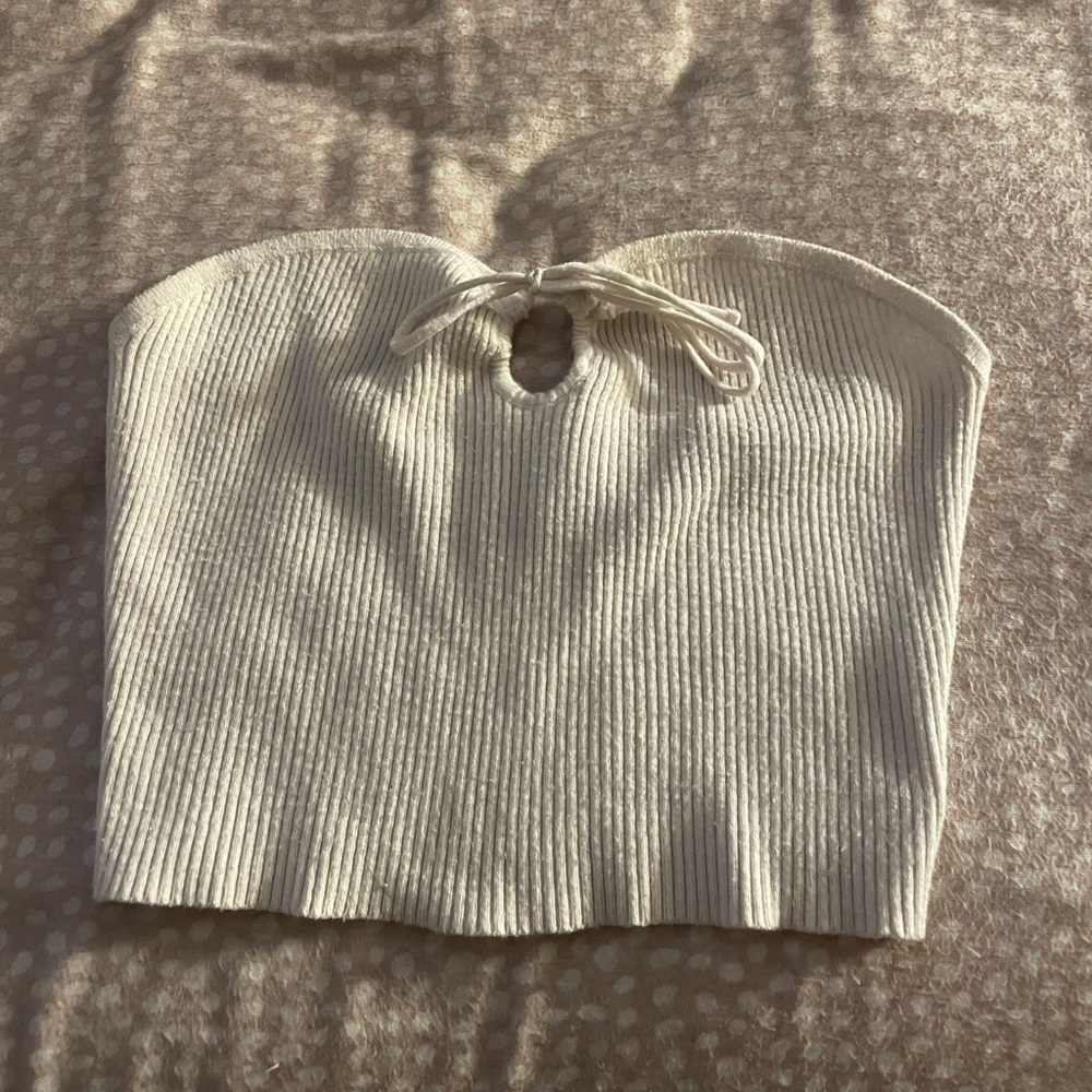 white tube top from pacsun